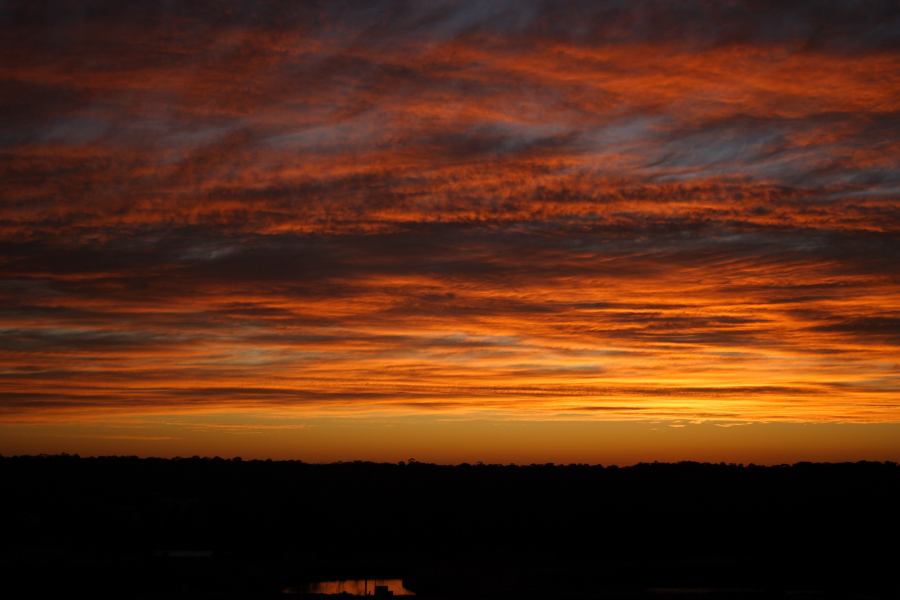 altostratus altostratus_cloud : Schofields, NSW   17 August 2006