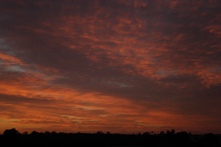 altostratus altostratus_cloud : Schofields, NSW   17 August 2006