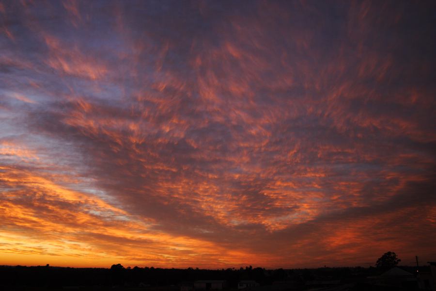 altostratus altostratus_cloud : Schofields, NSW   17 August 2006