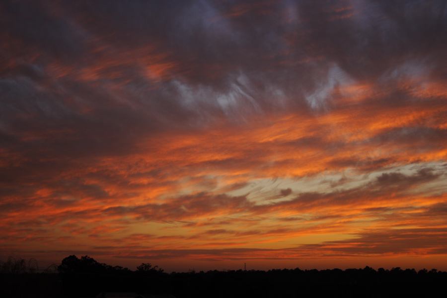 altostratus altostratus_cloud : Schofields, NSW   17 August 2006