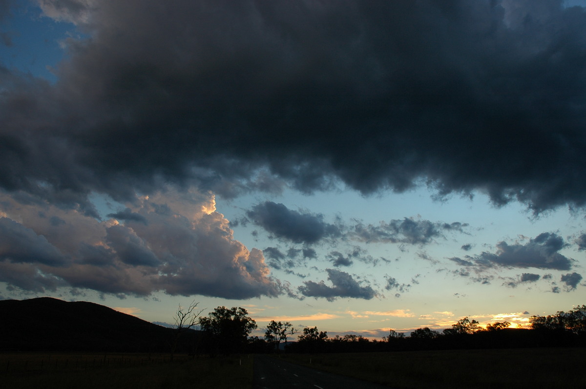 cumulus mediocris : W of Tenterfield, NSW   8 November 2006