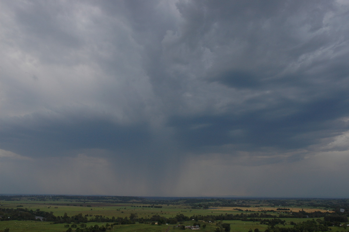 raincascade precipitation_cascade : Wyrallah, NSW   13 November 2006