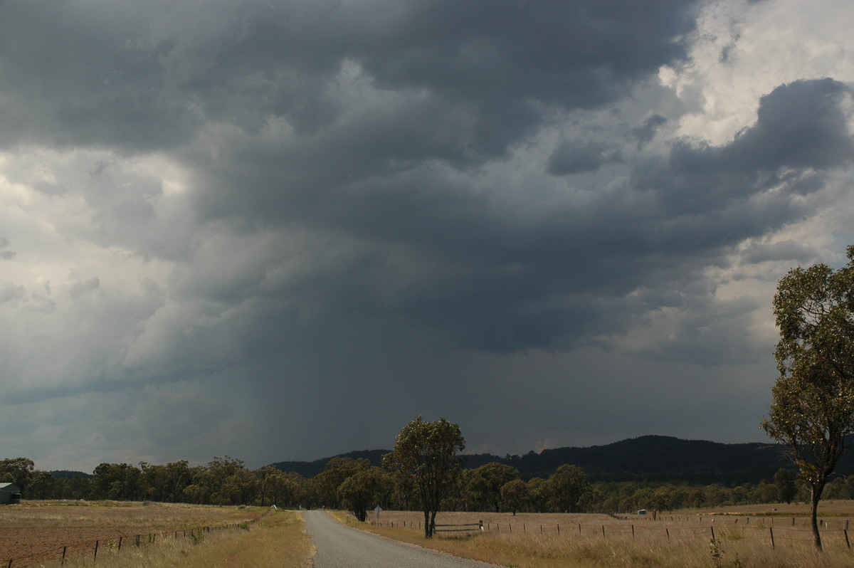 cumulonimbus thunderstorm_base : Tenterfield, NSW   24 November 2006