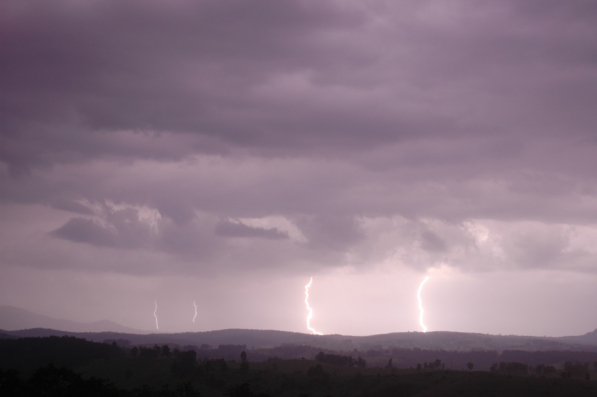lightning lightning_bolts : Mallanganee, NSW   27 November 2006