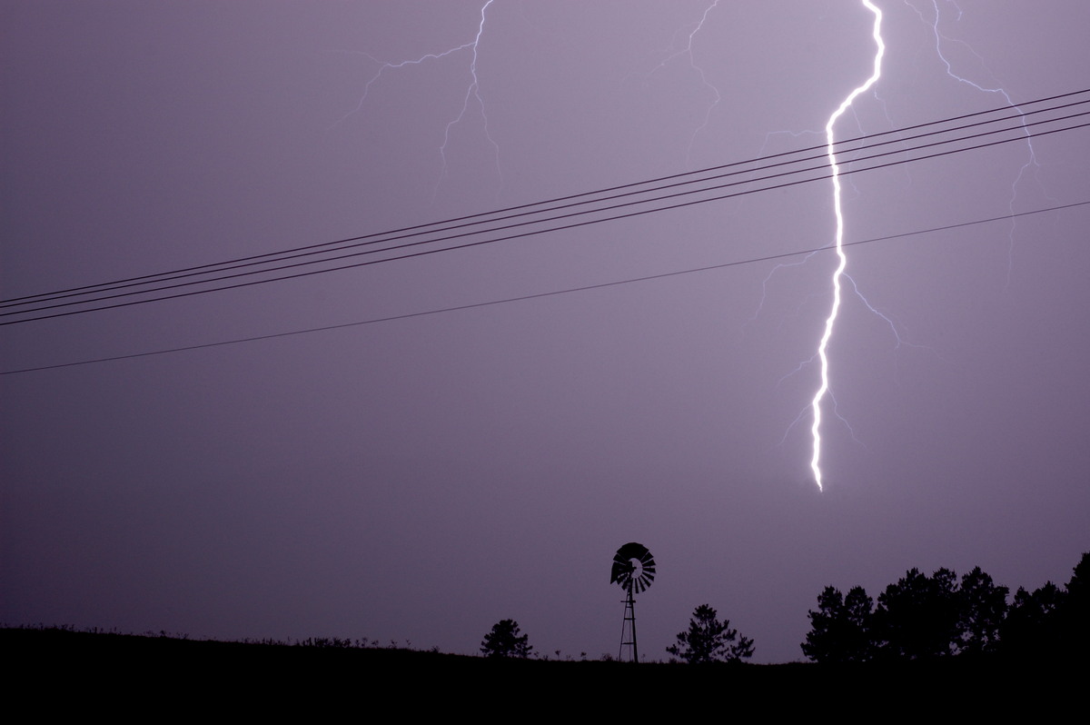 lightning lightning_bolts : Wiangaree, NSW   27 November 2006