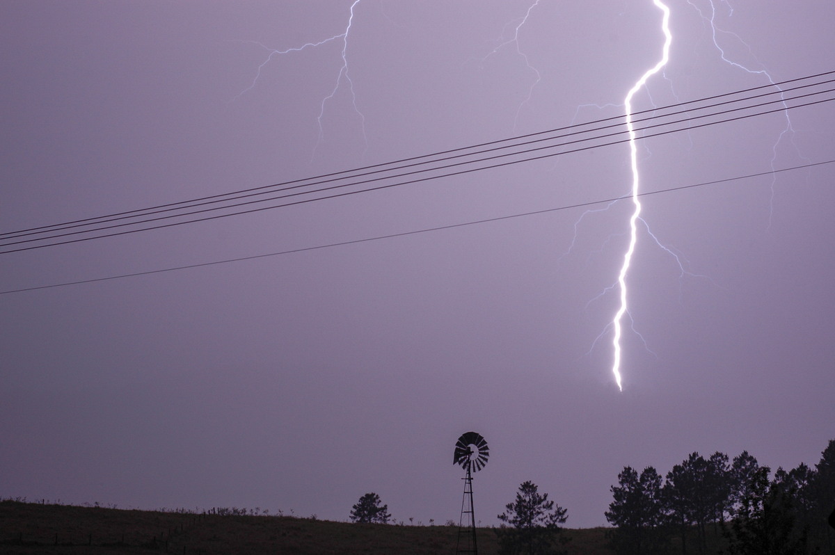 lightning lightning_bolts : Wiangaree, NSW   27 November 2006