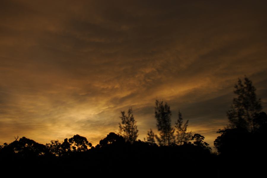altostratus altostratus_cloud : N of Kew, NSW   28 November 2006