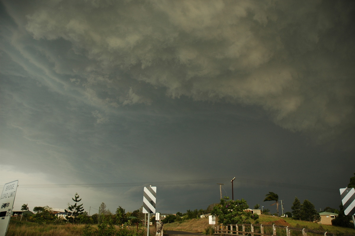cumulonimbus thunderstorm_base : Kyogle, NSW   29 November 2006