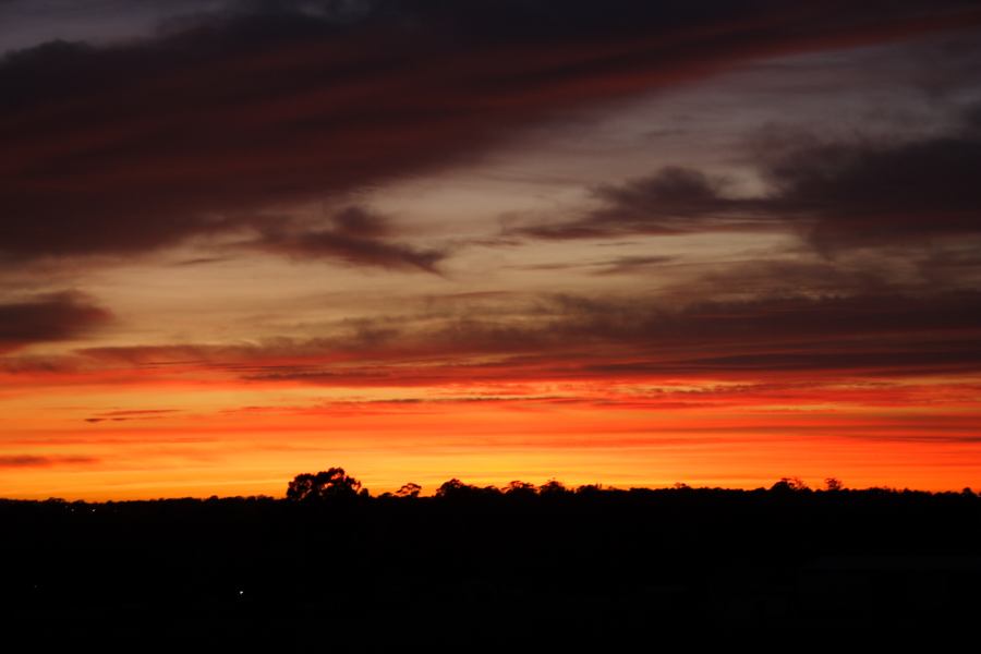 sunrise sunrise_pictures : Schofields, NSW   6 December 2006