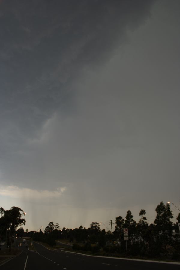 cumulonimbus thunderstorm_base : Smithfield, NSW   11 December 2006