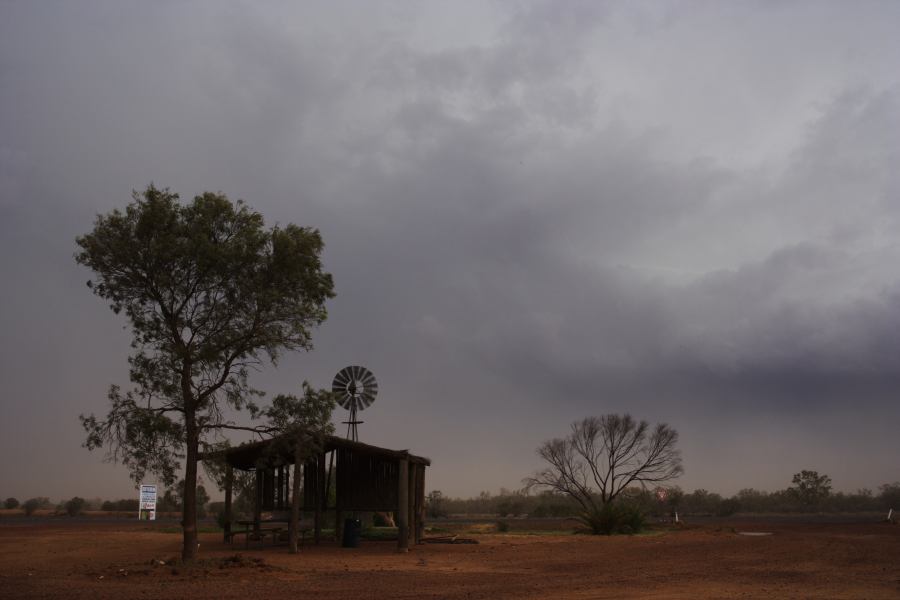 cumulonimbus supercell_thunderstorm : Barringun, NSW   2 January 2007