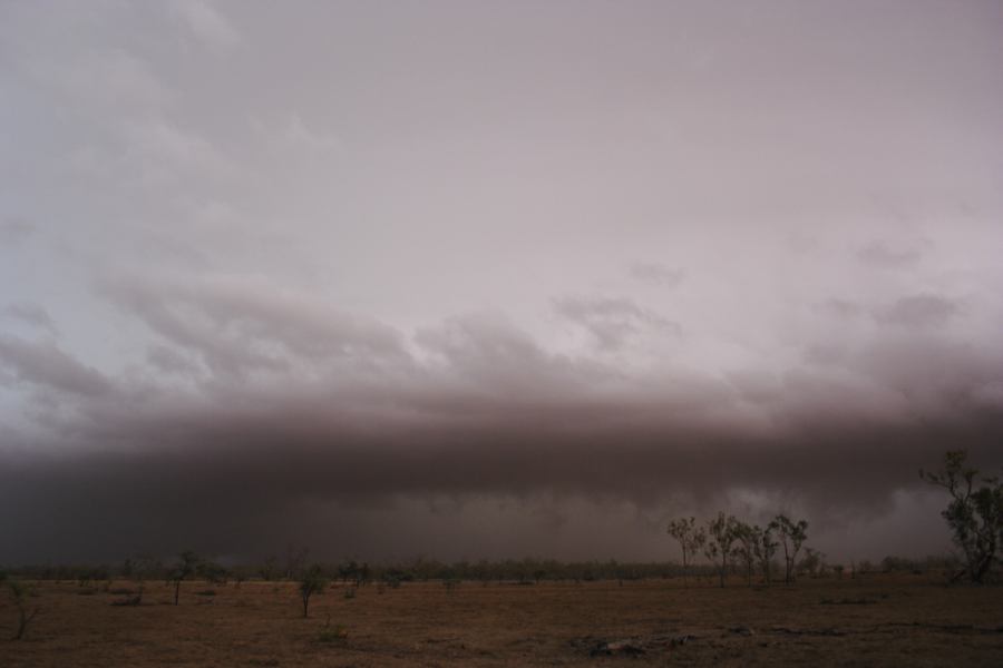 cumulonimbus supercell_thunderstorm : 50km N of Barringun, NSW   2 January 2007