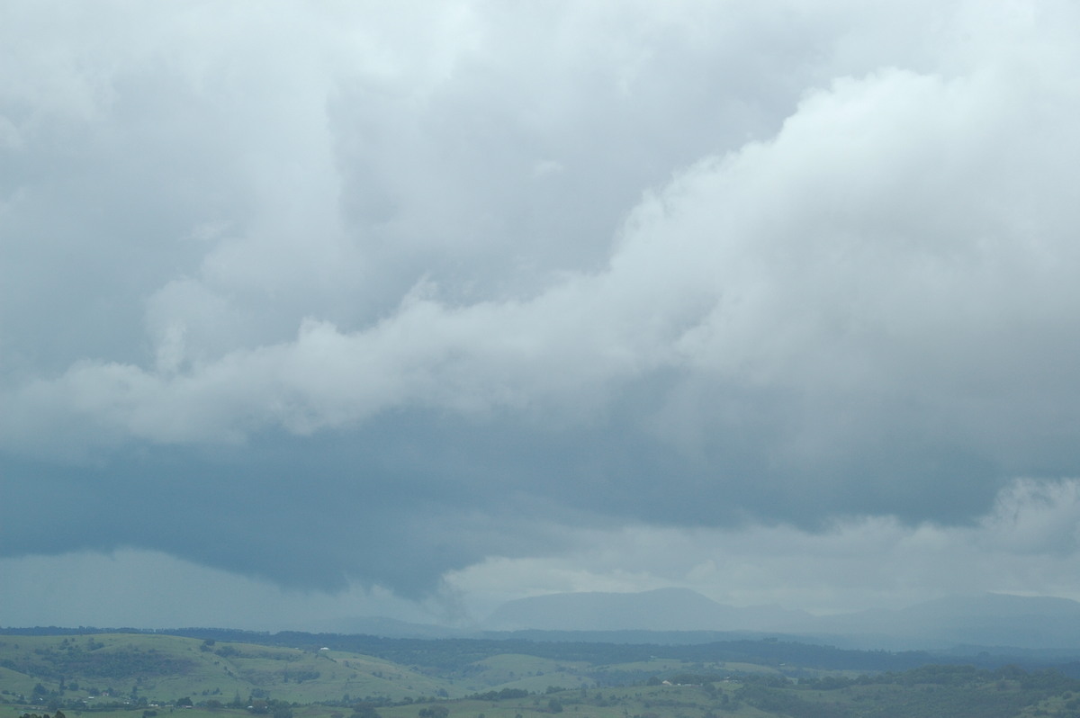 cumulonimbus thunderstorm_base : McLeans Ridges, NSW   2 January 2007