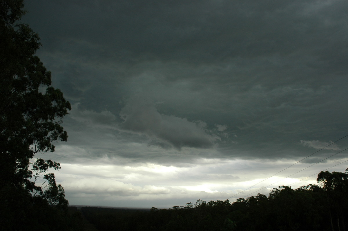 cumulonimbus thunderstorm_base : Rappville, NSW   8 January 2007