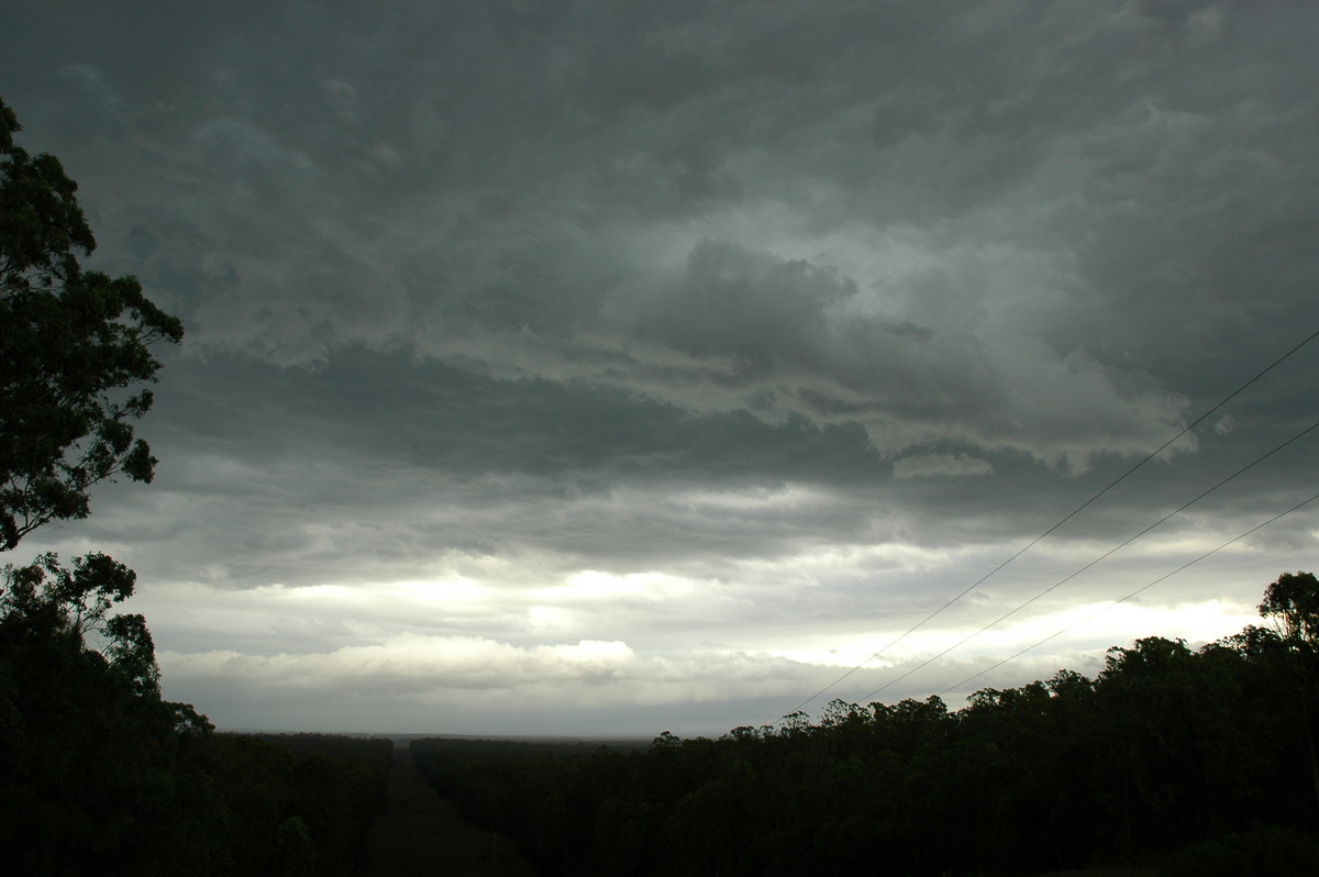 cumulonimbus thunderstorm_base : Rappville, NSW   8 January 2007