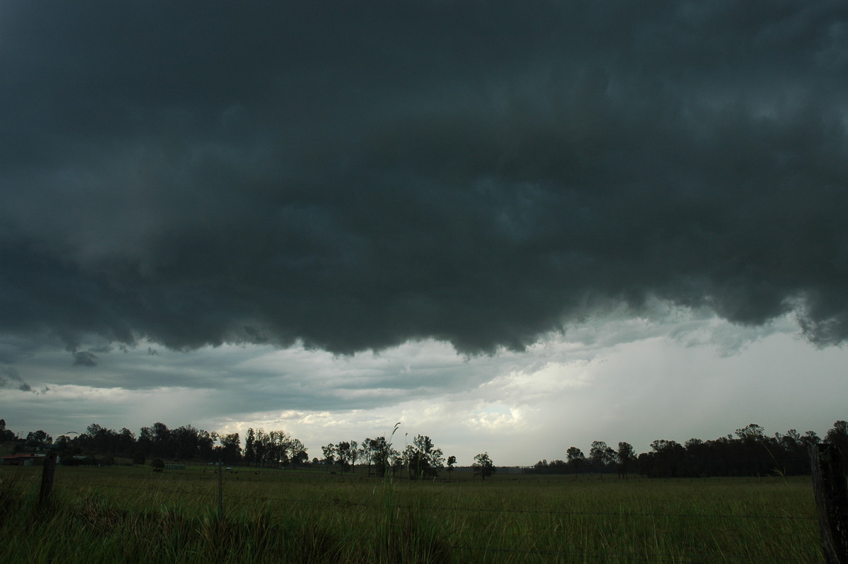 cumulonimbus thunderstorm_base : Leeville, NSW   8 January 2007