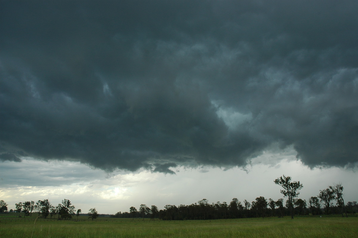 cumulonimbus thunderstorm_base : Leeville, NSW   8 January 2007