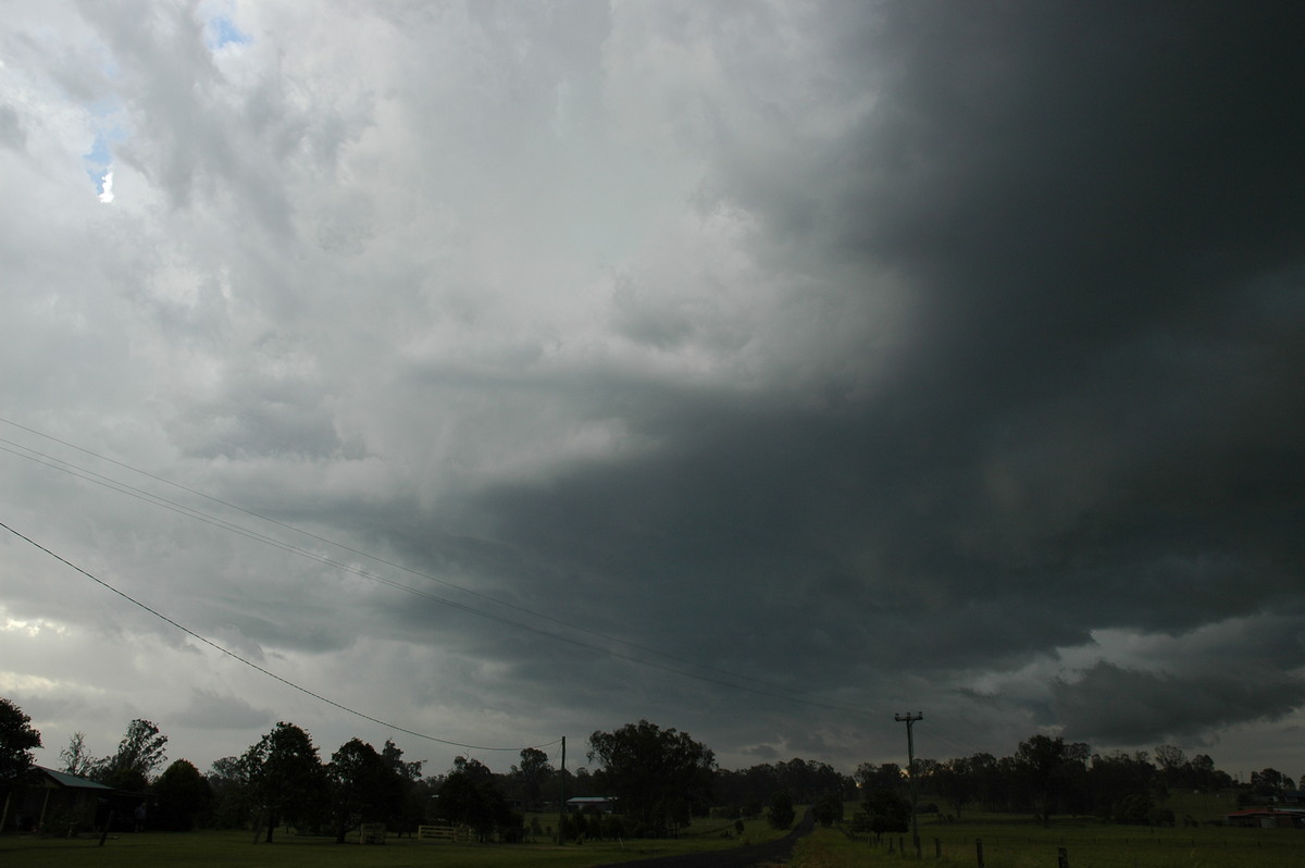 cumulonimbus thunderstorm_base : Leeville, NSW   8 January 2007