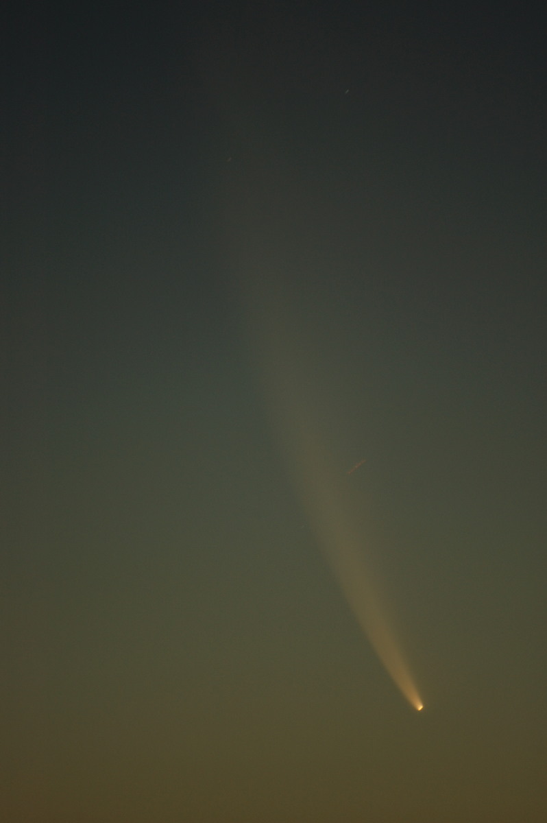 sunset sunset_pictures : Comet McNaught from McLeans Ridges   19 January 2007