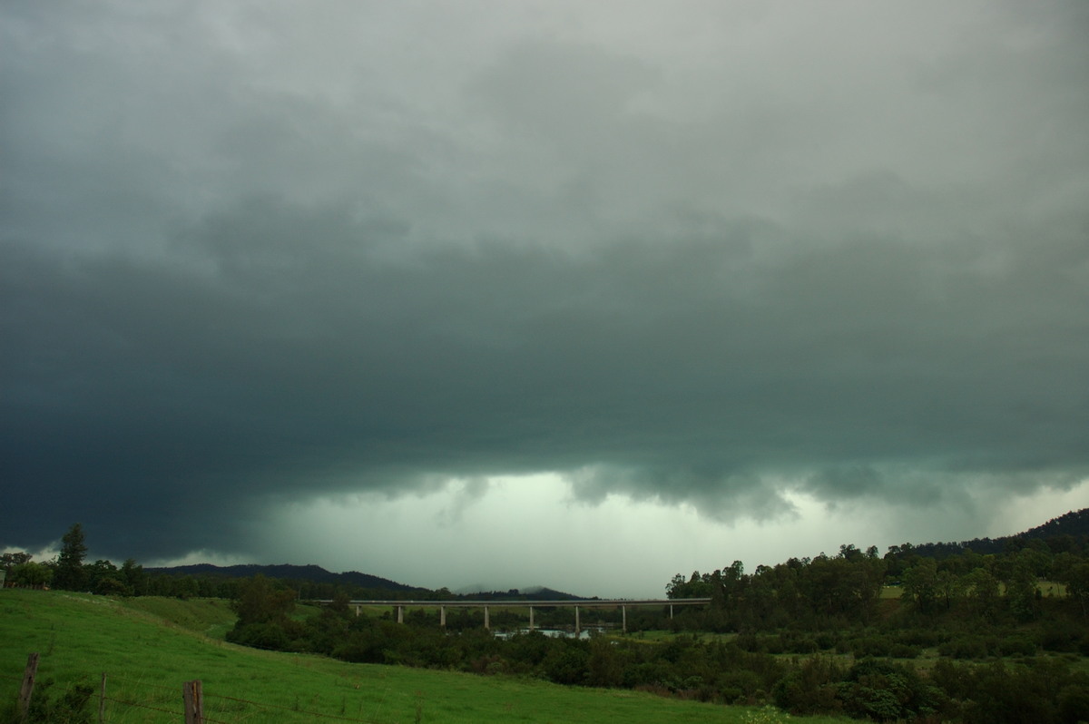 cumulonimbus thunderstorm_base : Jackadgery, NSW   26 January 2007