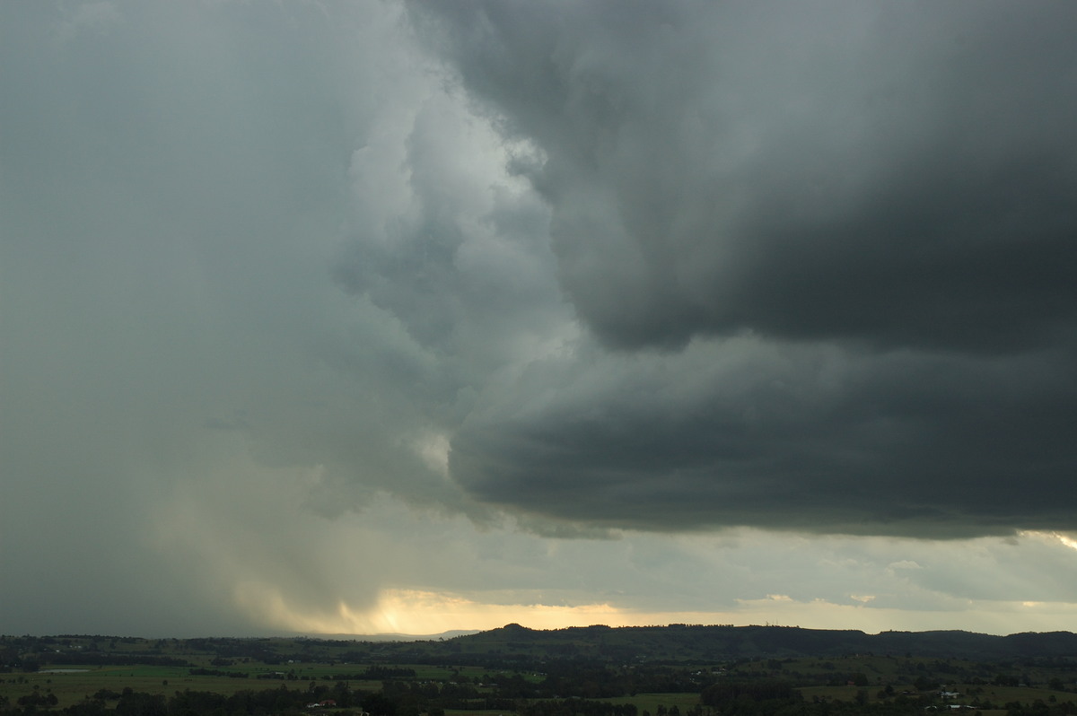raincascade precipitation_cascade : Wyrallah, NSW   31 January 2007