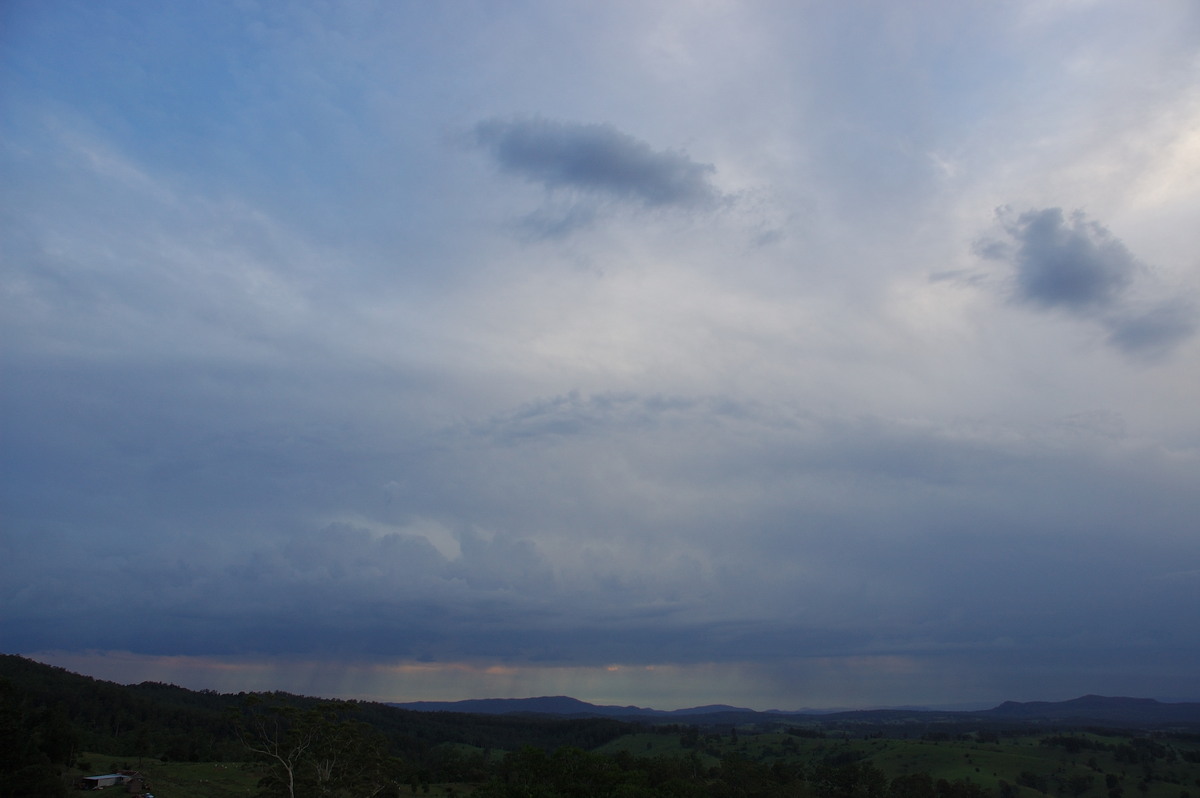 cumulus congestus : Mallanganee, NSW   7 February 2007