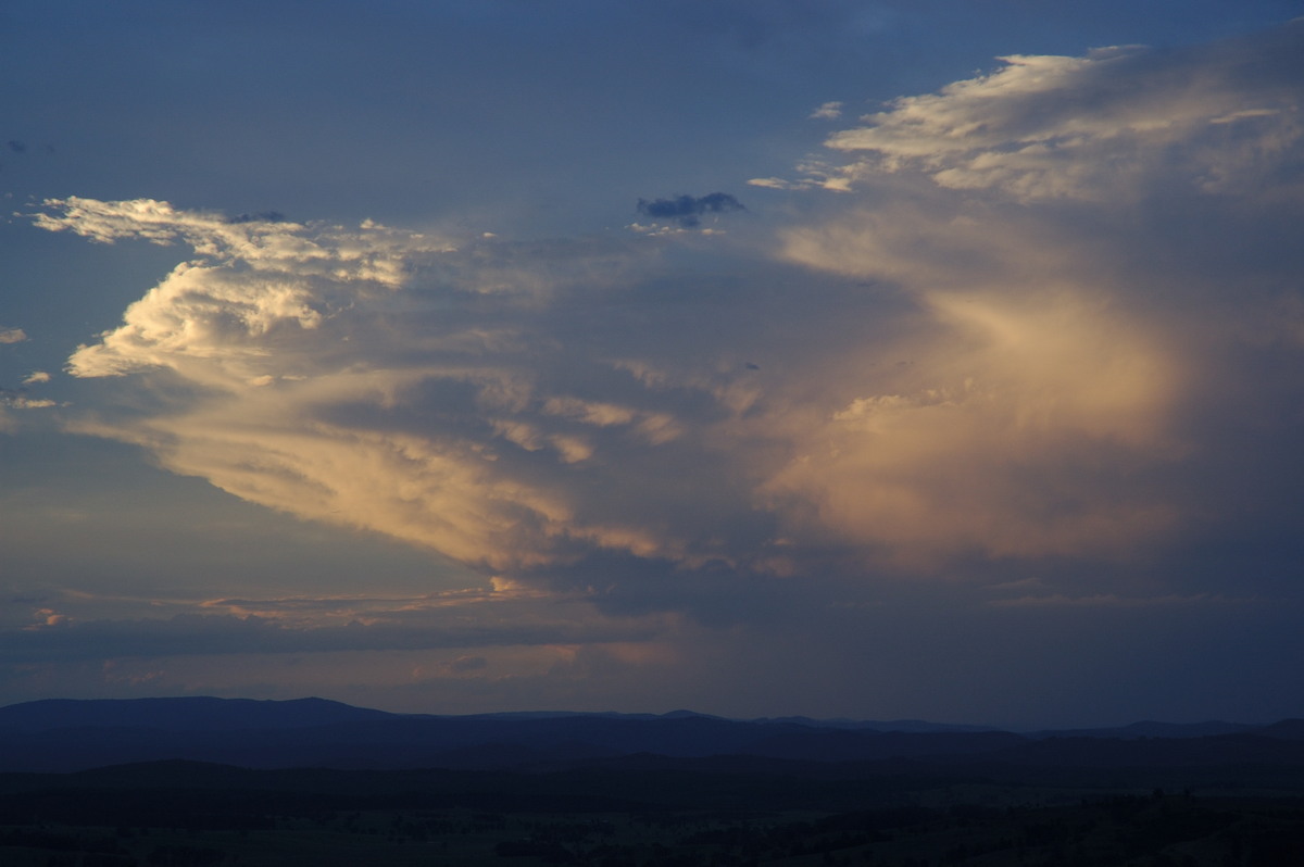 anvil thunderstorm_anvils : Mallanganee, NSW   7 February 2007