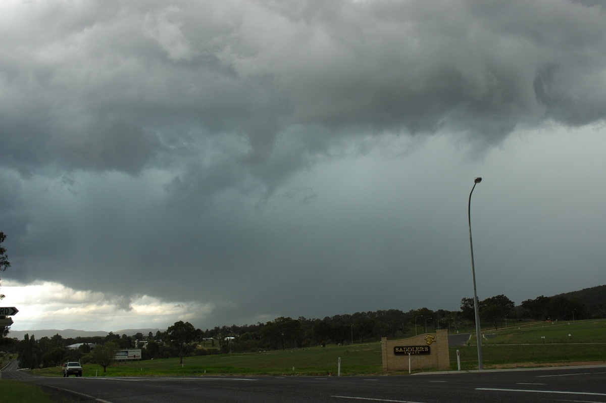 cumulonimbus thunderstorm_base : Tenterfield, NSW   10 February 2007