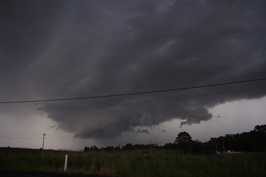 cumulonimbus thunderstorm_base : near Hoxton Park, NSW   1 March 2007