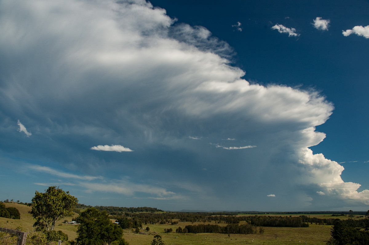 anvil thunderstorm_anvils : Parrots Nest, NSW   2 March 2007