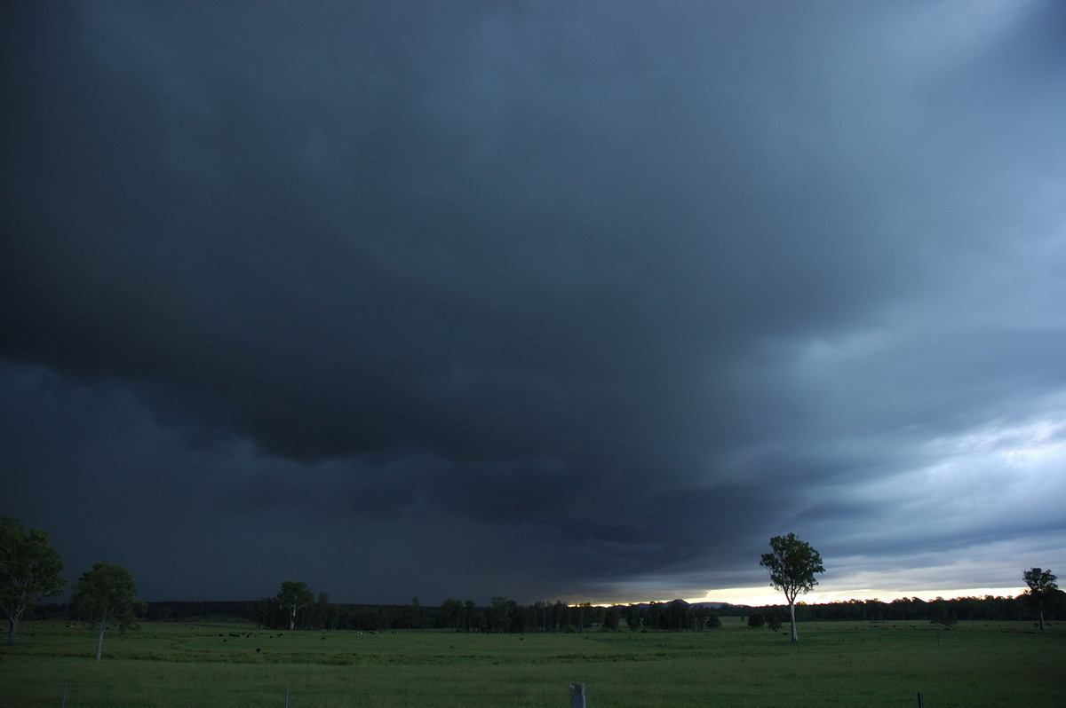 cumulonimbus thunderstorm_base : Whiporie, NSW   5 March 2007