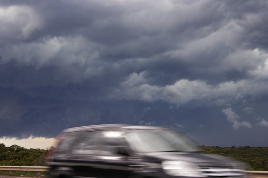 cumulonimbus thunderstorm_base : near Sutherland, NSW   8 March 2007