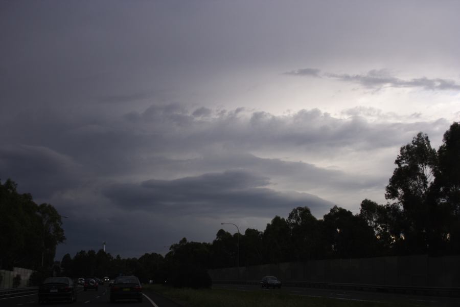 cumulonimbus thunderstorm_base : near Liverpool, NSW   8 March 2007
