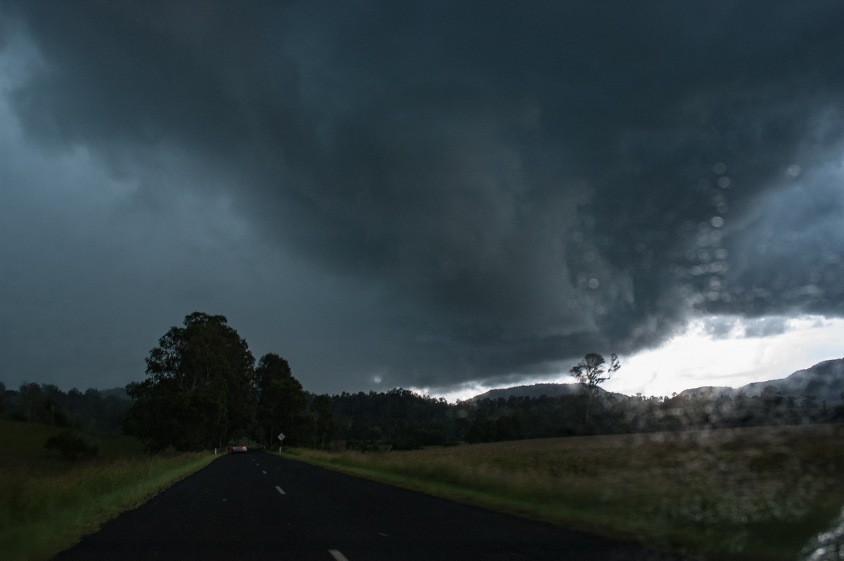 shelfcloud shelf_cloud : NW of Lismore, NSW   8 March 2007