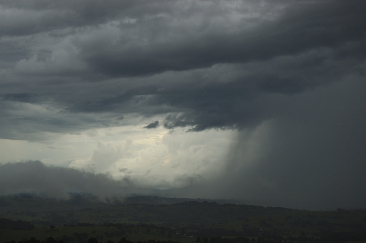 cumulonimbus thunderstorm_base : McLeans Ridges, NSW   8 March 2007