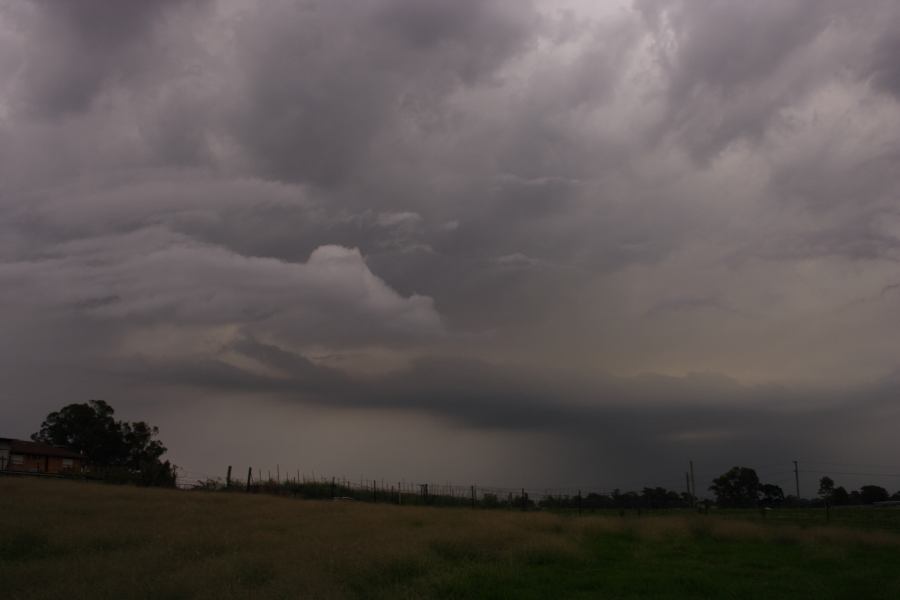 cumulonimbus thunderstorm_base : Schofields, NSW   20 March 2007