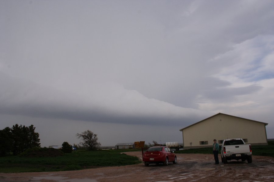 inflowband thunderstorm_inflow_band : S of White Deer, Texas, USA   23 April 2007