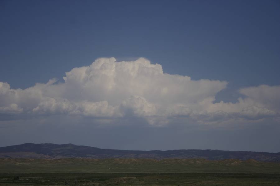pileus pileus_cap_cloud : N of Lusk, Wyoming, USA   18 May 2007