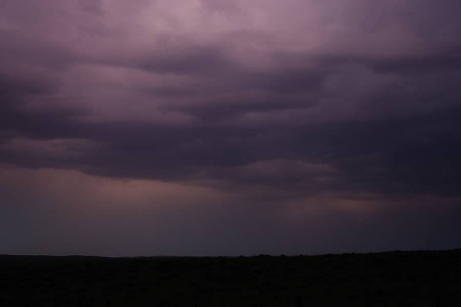 cumulonimbus thunderstorm_base : Pine Haven, Wyoming, USA   18 May 2007
