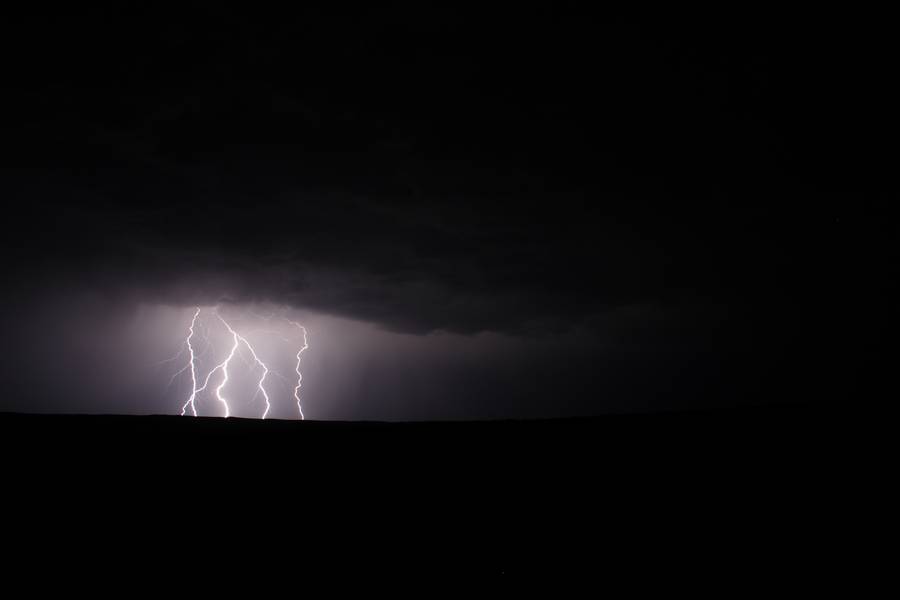 lightning lightning_bolts : Pine Haven, Wyoming, USA   18 May 2007