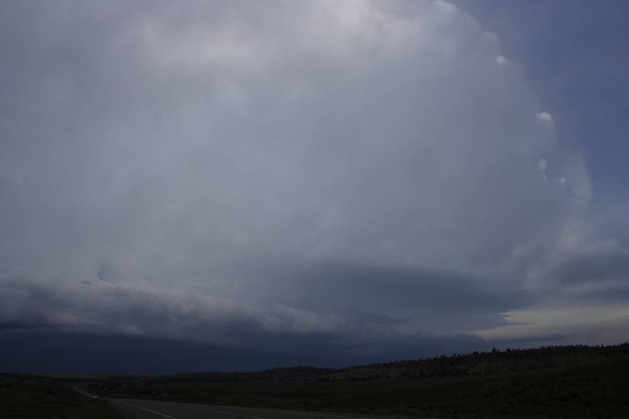 inflowband thunderstorm_inflow_band : S of Roundup, Montana, USA   19 May 2007