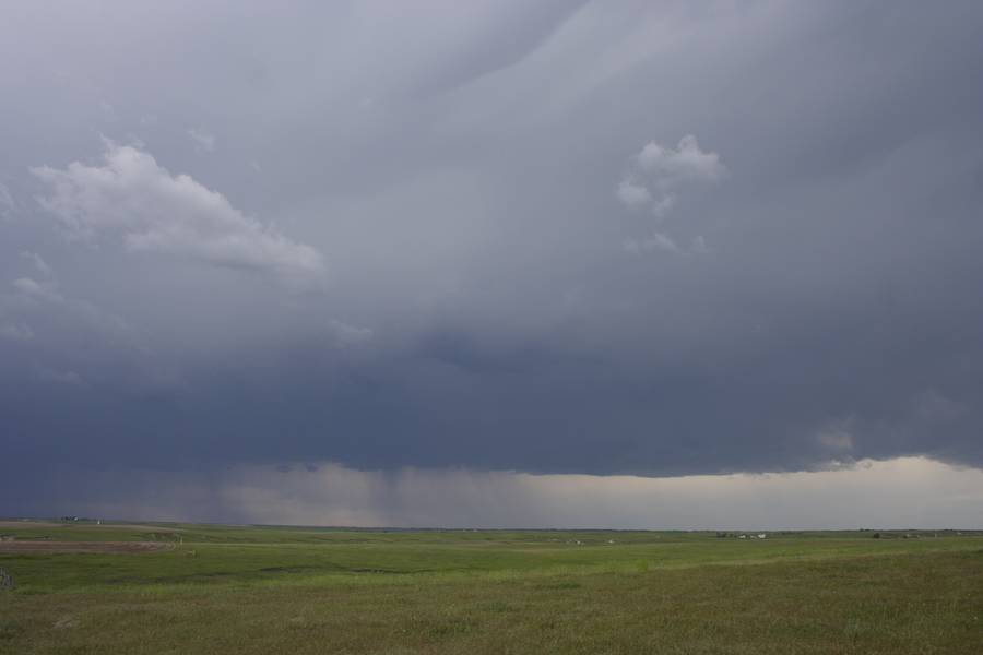 cumulonimbus thunderstorm_base : S of Chadron, Nebraska, USA   21 May 2007
