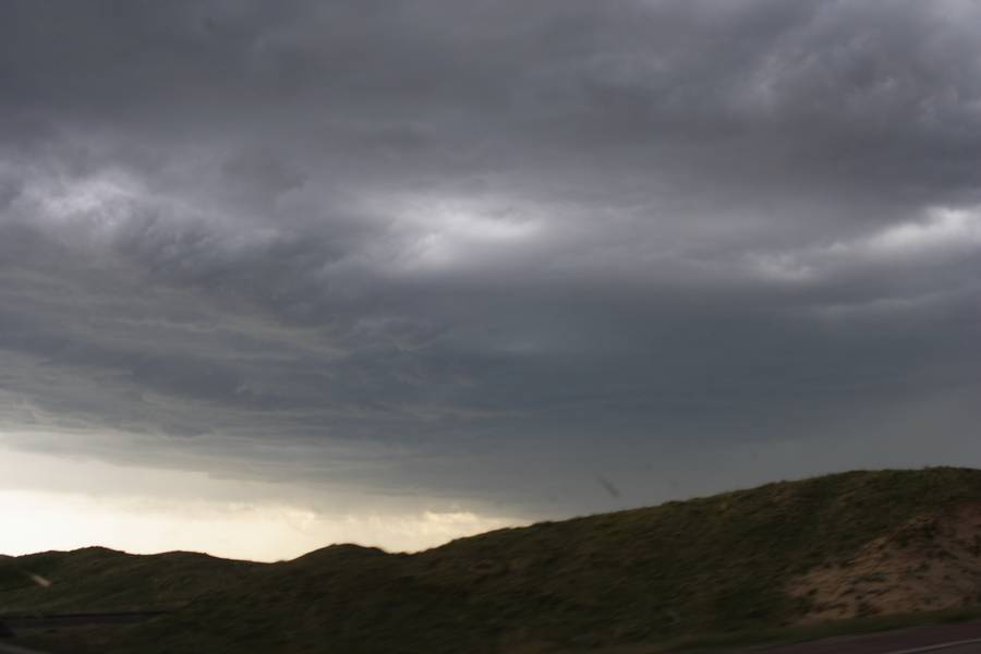 cumulonimbus thunderstorm_base : S of Alliance, Nebraska, USA   21 May 2007