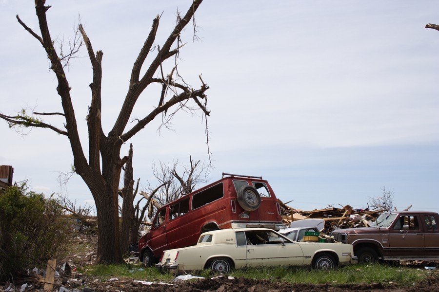 disasters storm_damage : Greensburg, Kansas, USA   25 May 2007