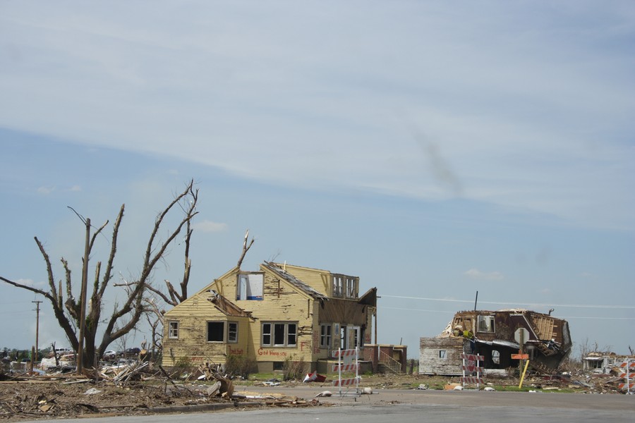 disasters storm_damage : Greensburg, Kansas, USA   25 May 2007