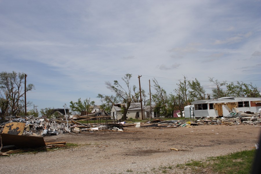 disasters storm_damage : Greensburg, Kansas, USA   25 May 2007