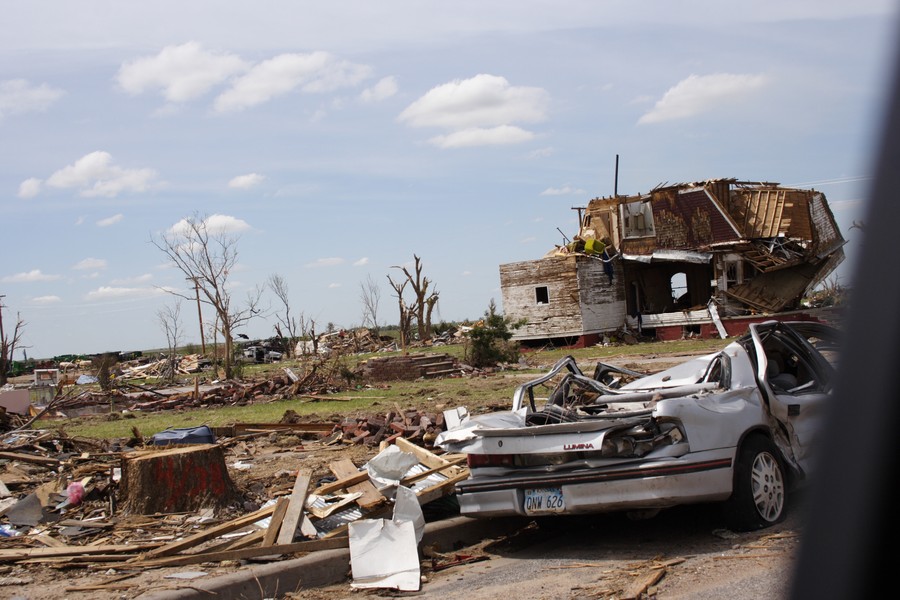 disasters storm_damage : Greensburg, Kansas, USA   25 May 2007