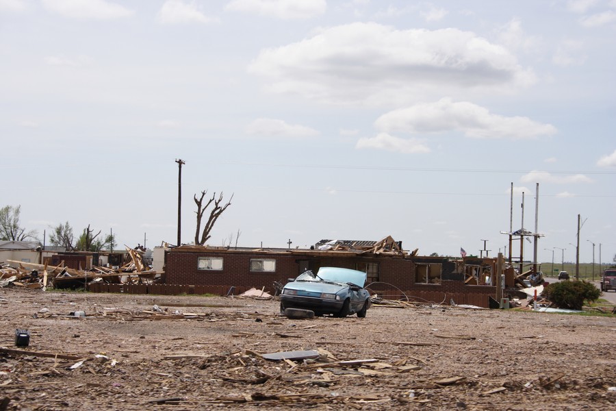 disasters storm_damage : Greensburg, Kansas, USA   25 May 2007