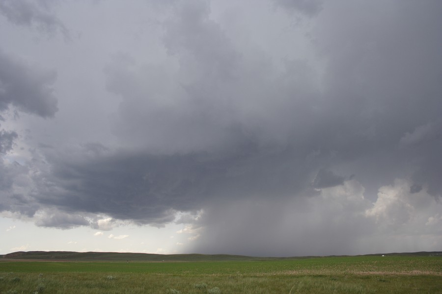 cumulonimbus thunderstorm_base : S of Holyoke, Colorado, USA   27 May 2007
