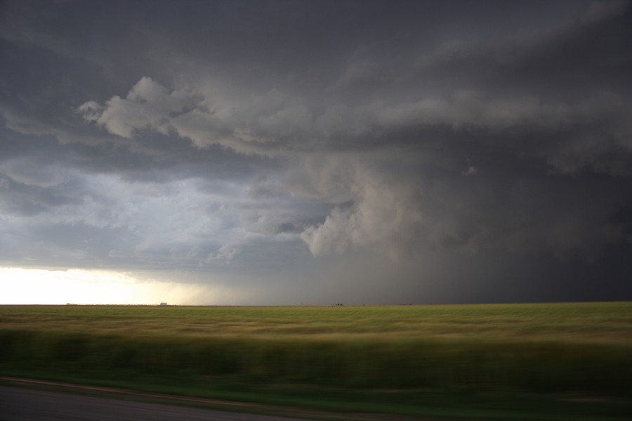 raincascade precipitation_cascade : E of Keyes, Oklahoma, USA   31 May 2007